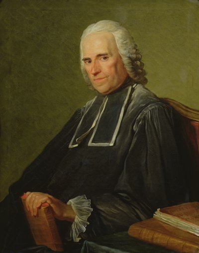 Porträt von Robert Joseph Pothier, ca. 1760-70 von Simon Bernard Le Noir